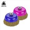 4inch Crimped Steel Wire Wheel Cup Brush