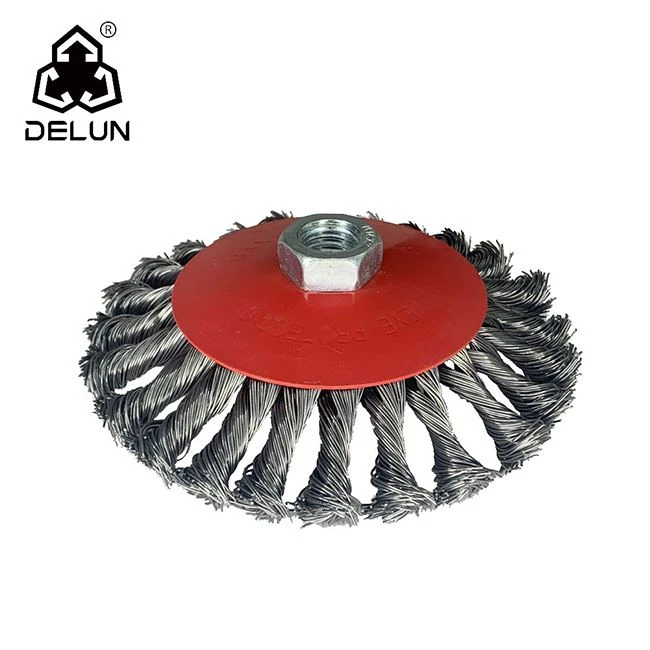DELUN Pro 5" Heavy Duty ståltrådborstehjul